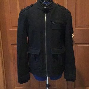 INC Wool Utility Jacket